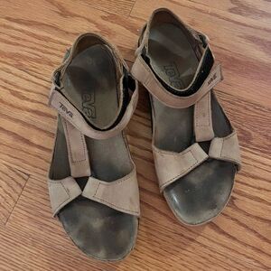 Teva City Sport leather velcro sandals